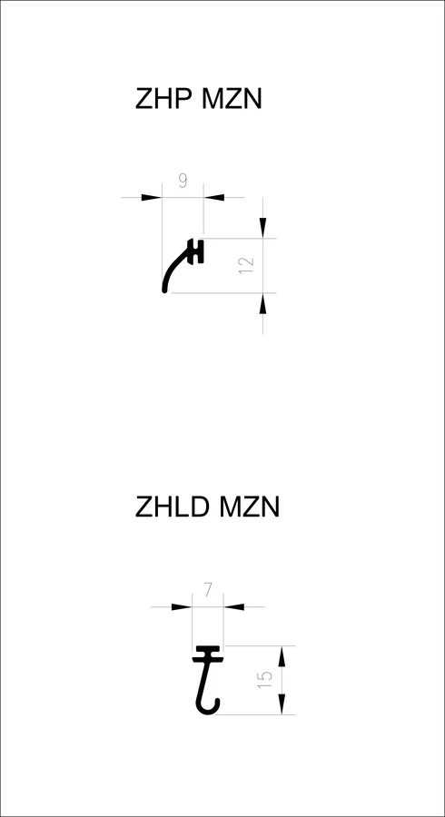 MZH / Hook-in connection