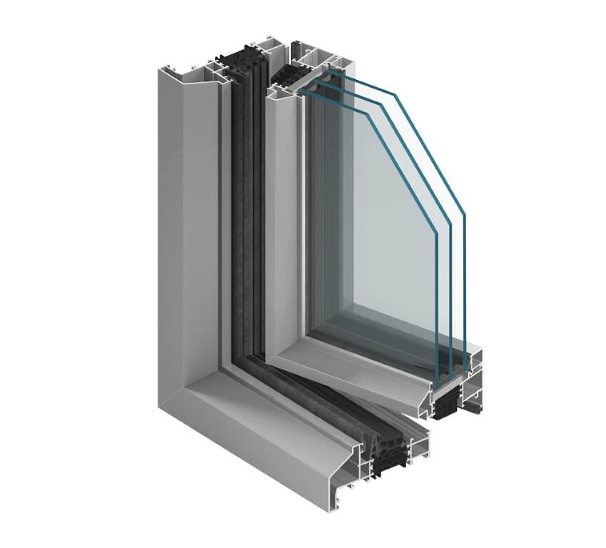 MB-Ferroline - new system with slim profile of Aluprof