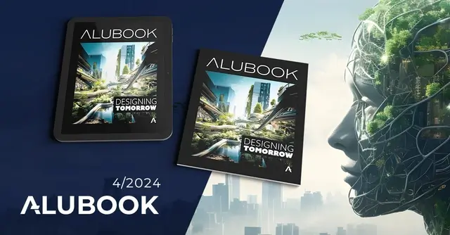 ALUPROF uvádí své nové trendové album! AluBook „Designing Tomorrow“ je nyní dostupný online