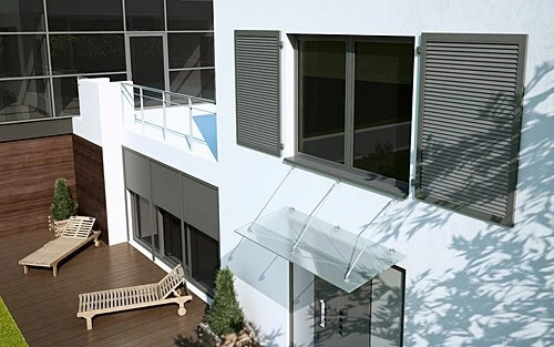 Practical, romantic and made of aluminium. Discover the shutters of the XXIth century.