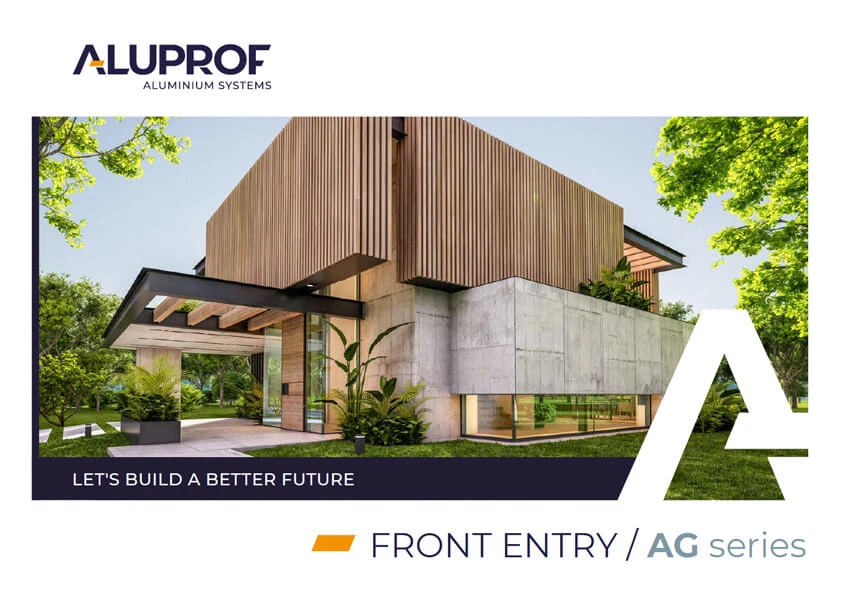ALUPROF introduces a new series of AG panelled doors