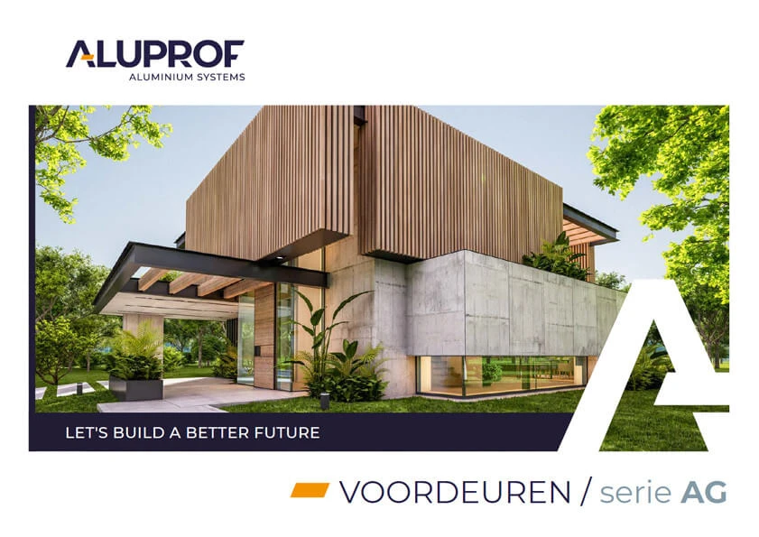 ALUPROF introduceert de nieuwe serie paneeldeuren AG