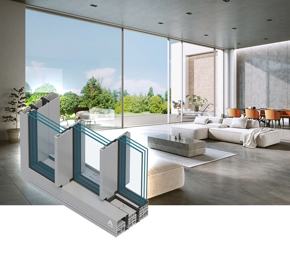 TRIPLE TRACKS AND FIXED PANELS! NEW DEVELOPMENTS FOR ALUPROF’S MB-SKYLINE SYSTEM