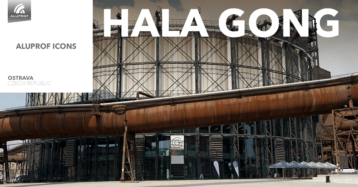 Arhitectura industrială în ediție modernă – Hala Gong din Ostrawa cu sistemele ALUPROF