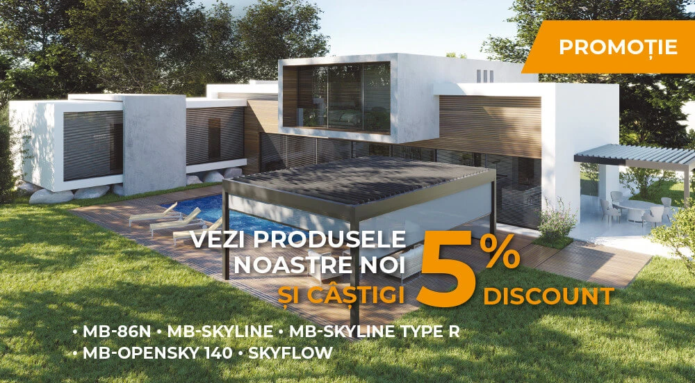 VEZI PRODUSELE NOASTRE NOI ȘI CÂȘTIGI 5% DISCOUNT