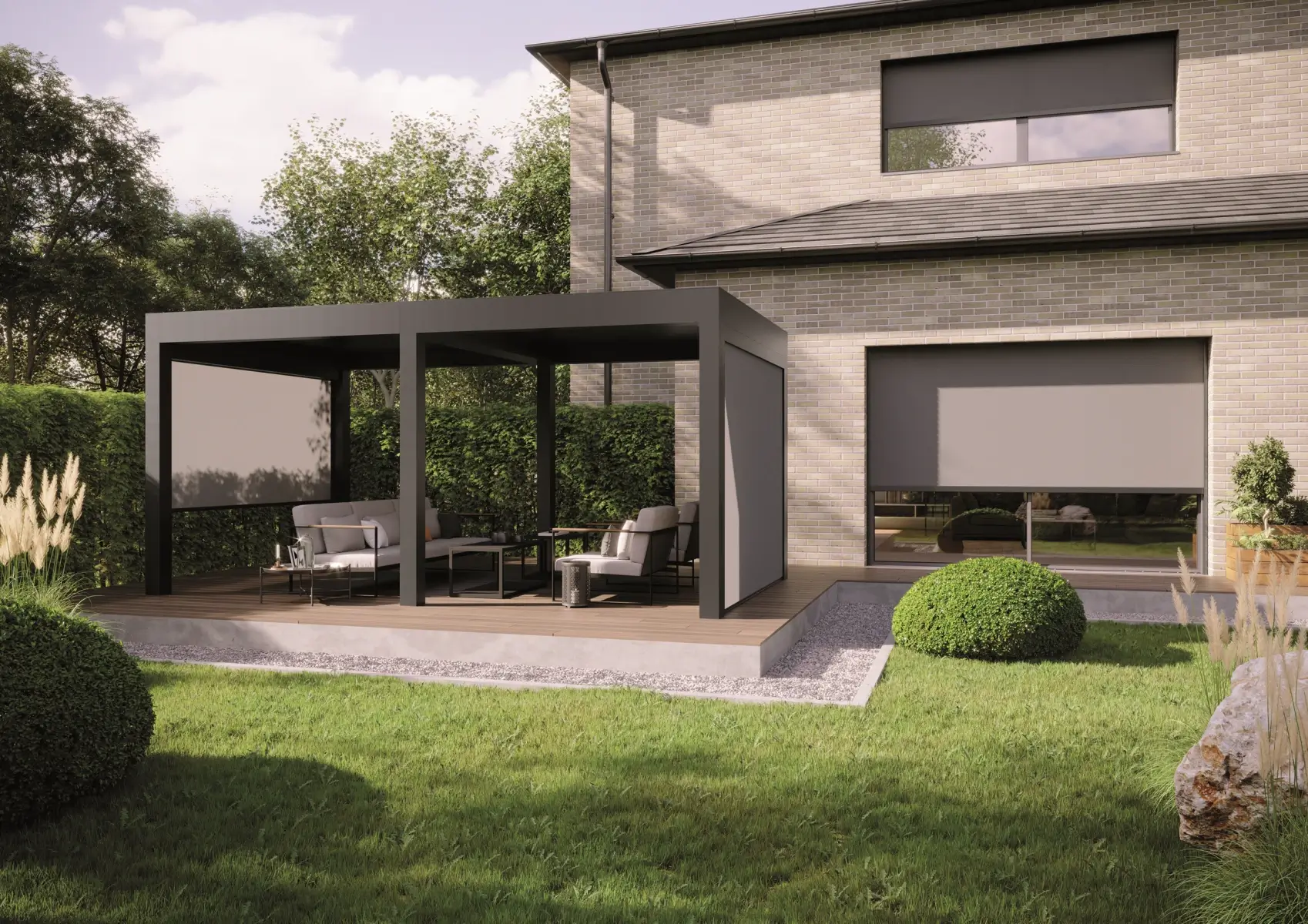 Pergole całoroczne – nowy standard w projektowaniu przestrzeni