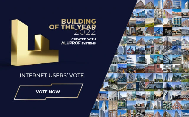 Internet users choose the Building of the Year Created with ALUPROF Systems!