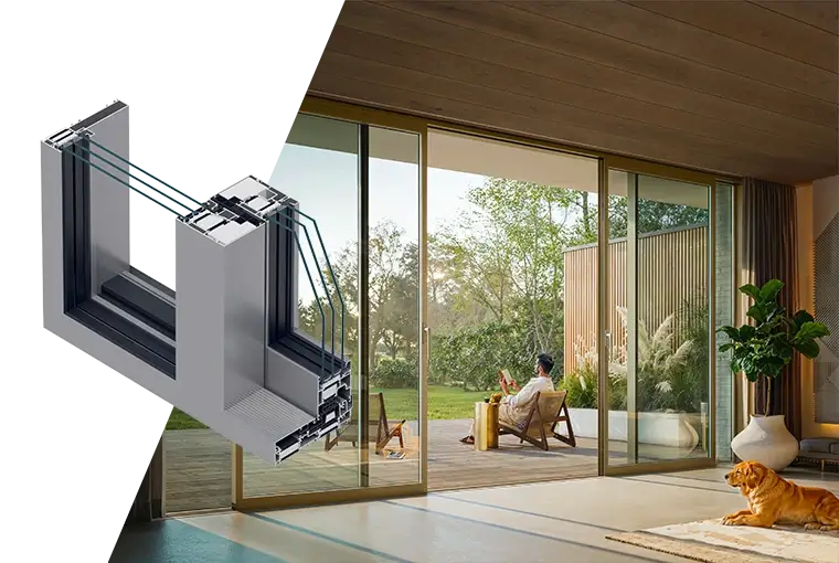 MB-82HS – la porte-fenêtre levante-coulissante qui ouvre de nouvelles possibilités