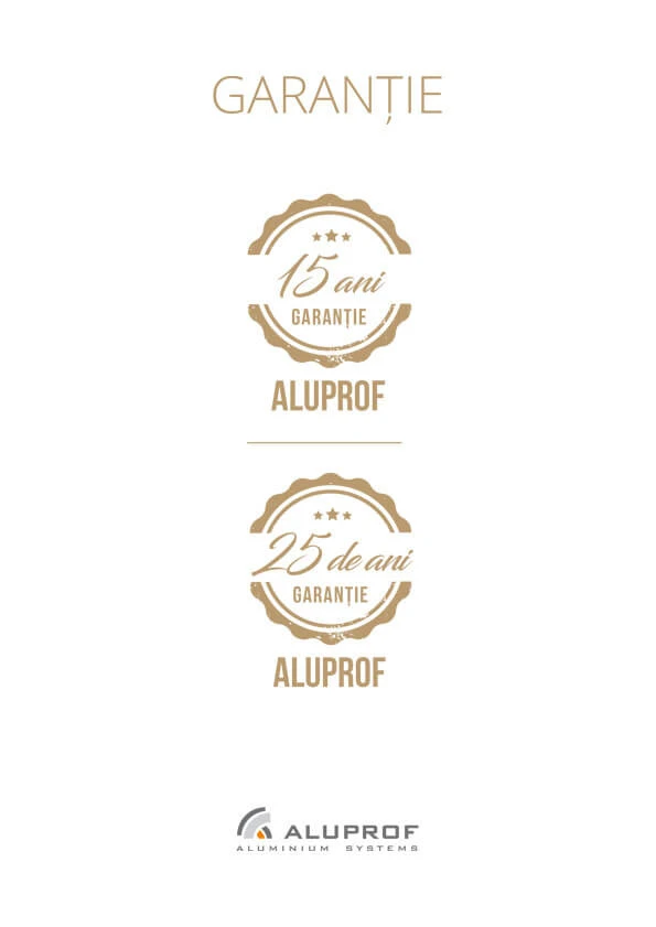 ALUPROF prelungește termenele de garanție pentru sistemele sale