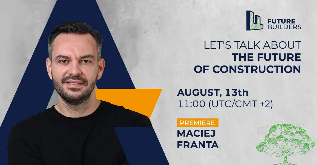 Maciej Franta als Gast bei den "Future Builders Talks"