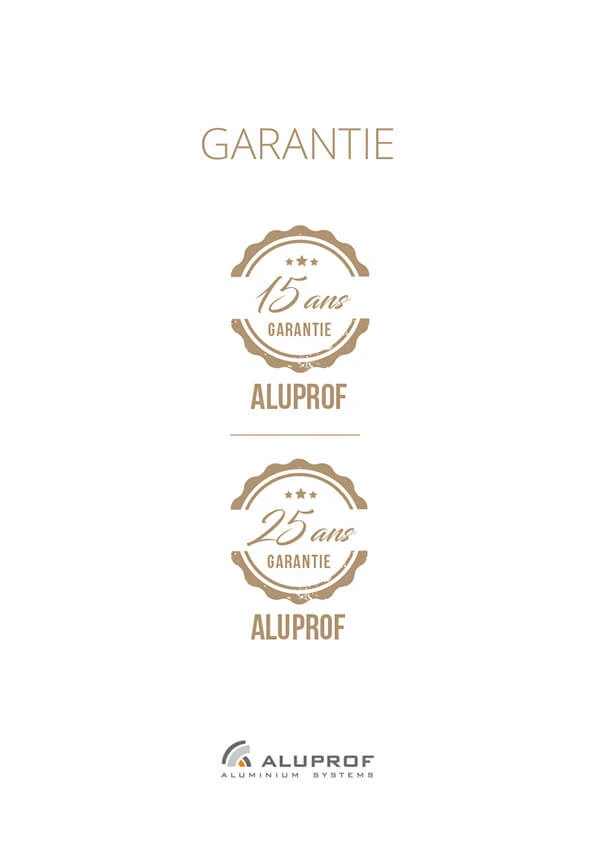 ALUPROF prolonge les périodes de garantie de ses produits
