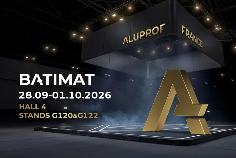 Aluprof renforce sa présence sur le marché français à l'occasion de BATIMAT 2026