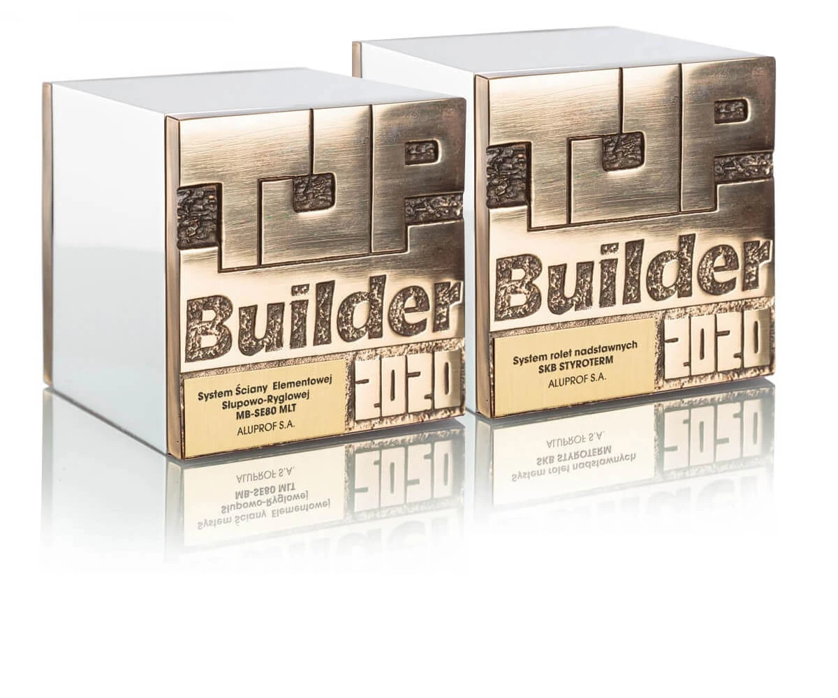 ALUPROF Systems Win TOPBUILDER 2020 Statuette