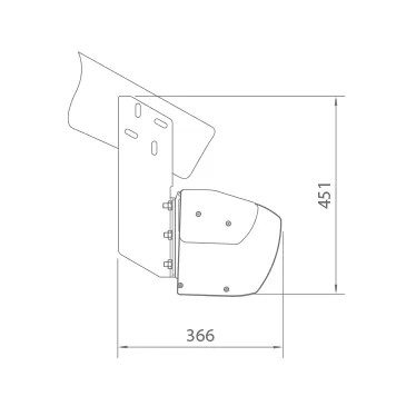 Montaż do krokwi dachowej