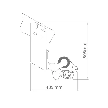 Montaż do krokwi dachowej