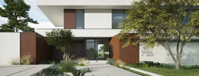 The 2025 design trends in exterior finishes: colours, materials and solutions
