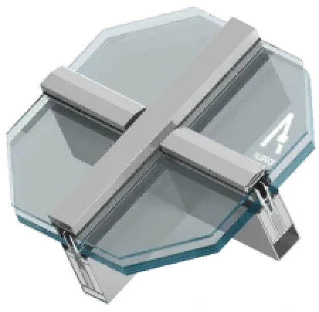Fire-rated glazed roofs
